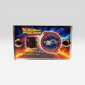 Back to the Future - Section of Screen Used DMC DeLorean Time Machine