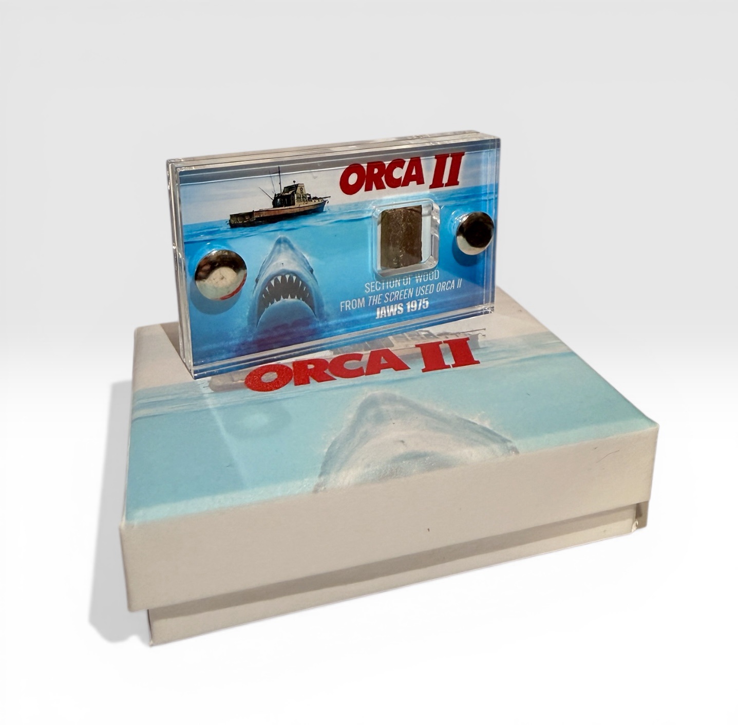 Jaws - Section of The Screen Used Wood from the Orca II - Image 3