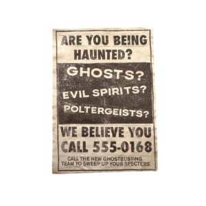 Ghostbusters Frozen Empire - Production Flyer